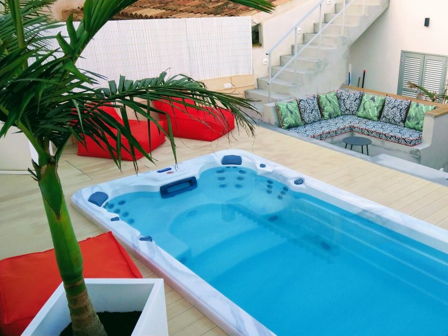 Acogedora-Villa mit ETV-Lizenz an zweiter Meereslinie in Cala Llombards, Santanyi