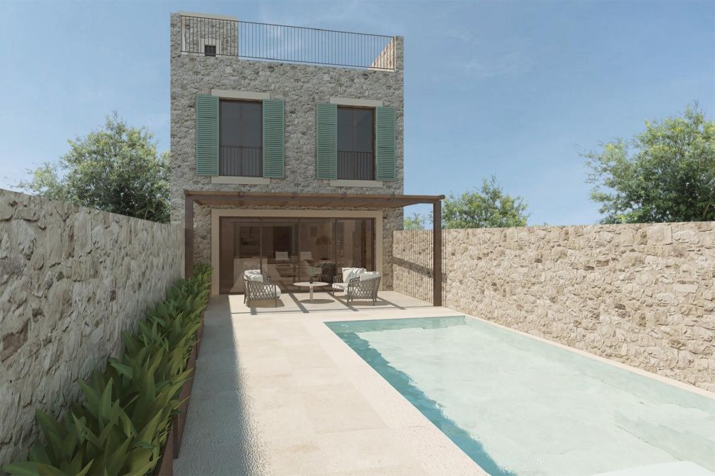  - Newly built townhouse of approximately 280m2 in Santanyi