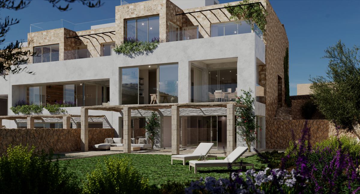  - Neu erbautes Reihenhaus mit hervorragender Ausstattung und wunderschöner Aussicht in Alqueria Blanca