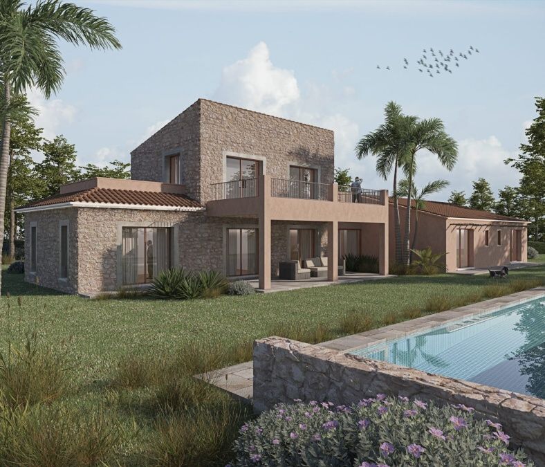  - Parcela con proyecto básico situada a pocos minutos de Porto Petro, Santanyi