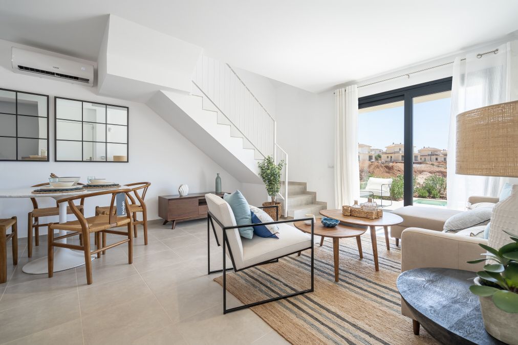 Modernas y acogedoras villas de 4 dormitorios en un complejo residencial en Cala Romantica