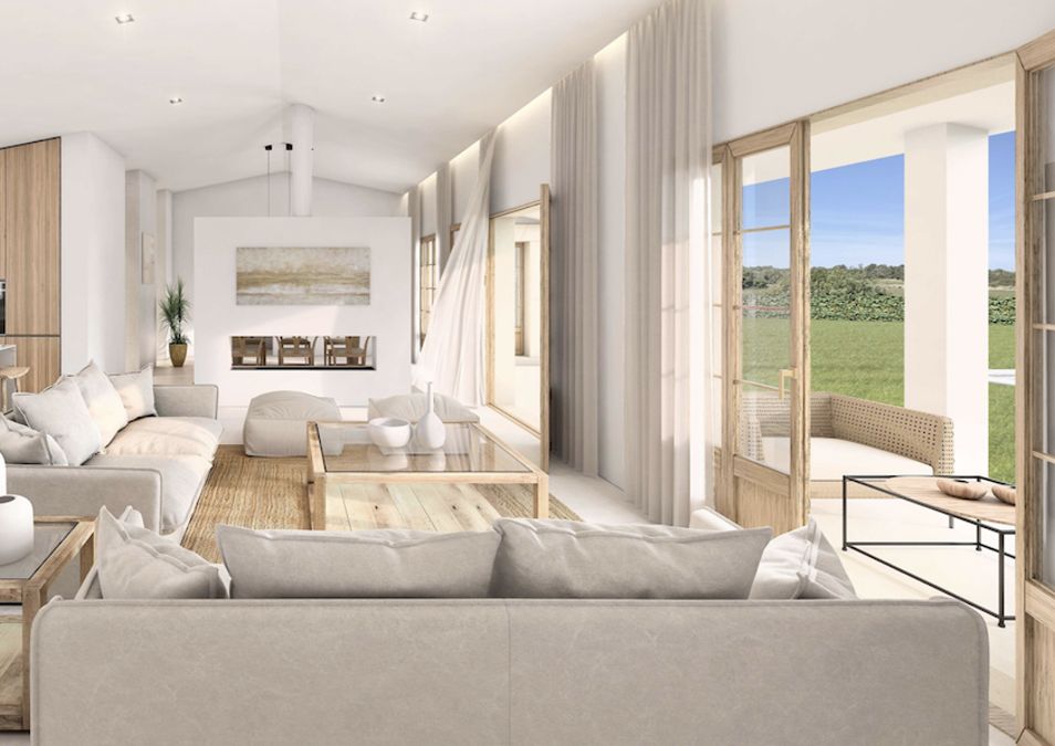 Luxuriöses und praktisches neu erbautes Landhaus in Campos