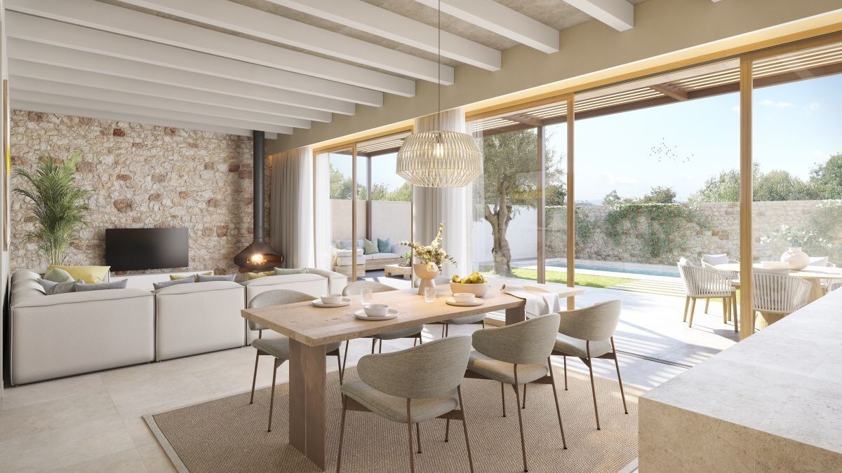 - Próximamente fantástica y lujosa casa de pueblo de nueva construcción en Santanyí