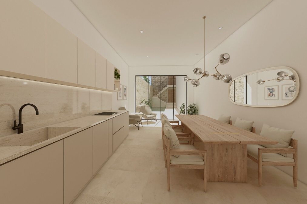  - Moderna y elegante casa de pueblo de nueva construcción en Santanyí