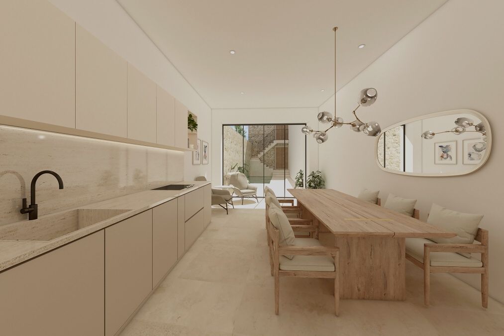 - Moderní a elegantní nově postavený městský dům v Santanyi