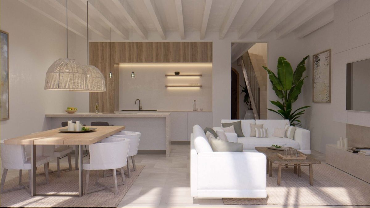  - Moderna y luminosa casa de pueblo de nueva construcción en Santanyí