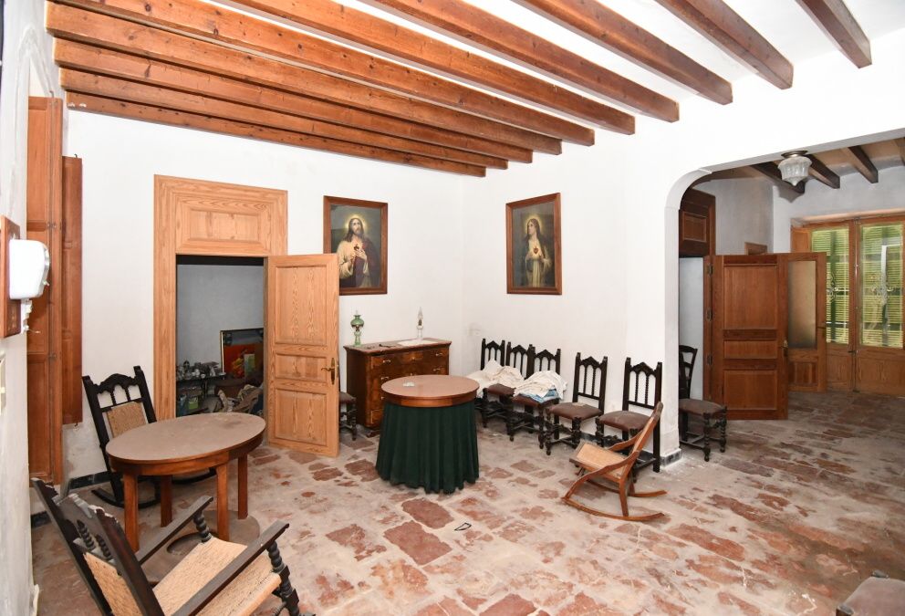  - Zwei zentrale Stadthäuser in Petra, die Häuser wurden zu einem einzigen Haus zusammengefügt