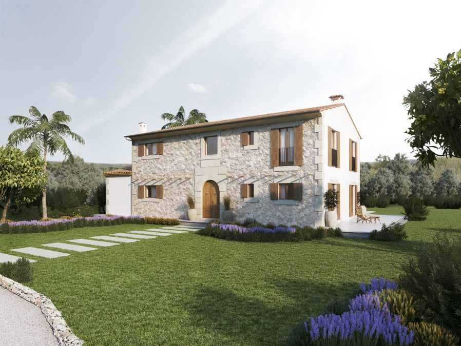  - Modern and elegant newly built country house located just 1km from Santanyi