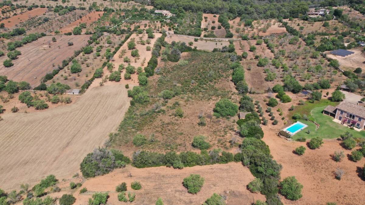  - Bonito terreno rustico con licencia de construcción de unos 330m2 en la zona de Es Pujol en Alqueria Blanca