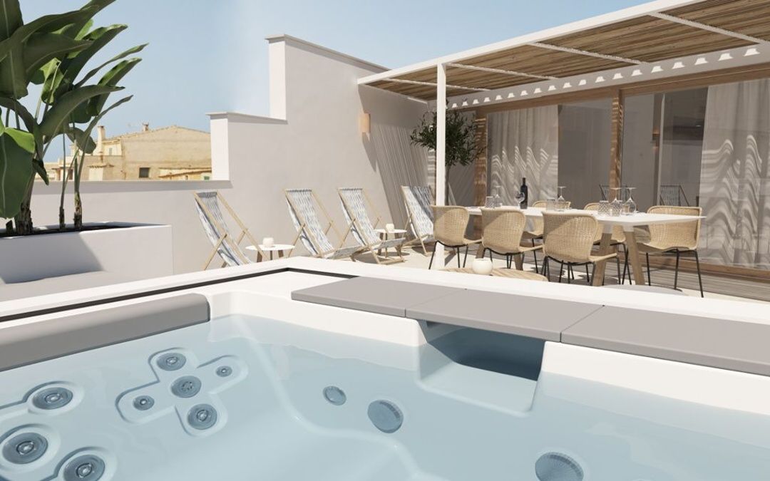 - Casa de pueblo totalmente reformada con vistas hasta el mar en Alqueria Blanca