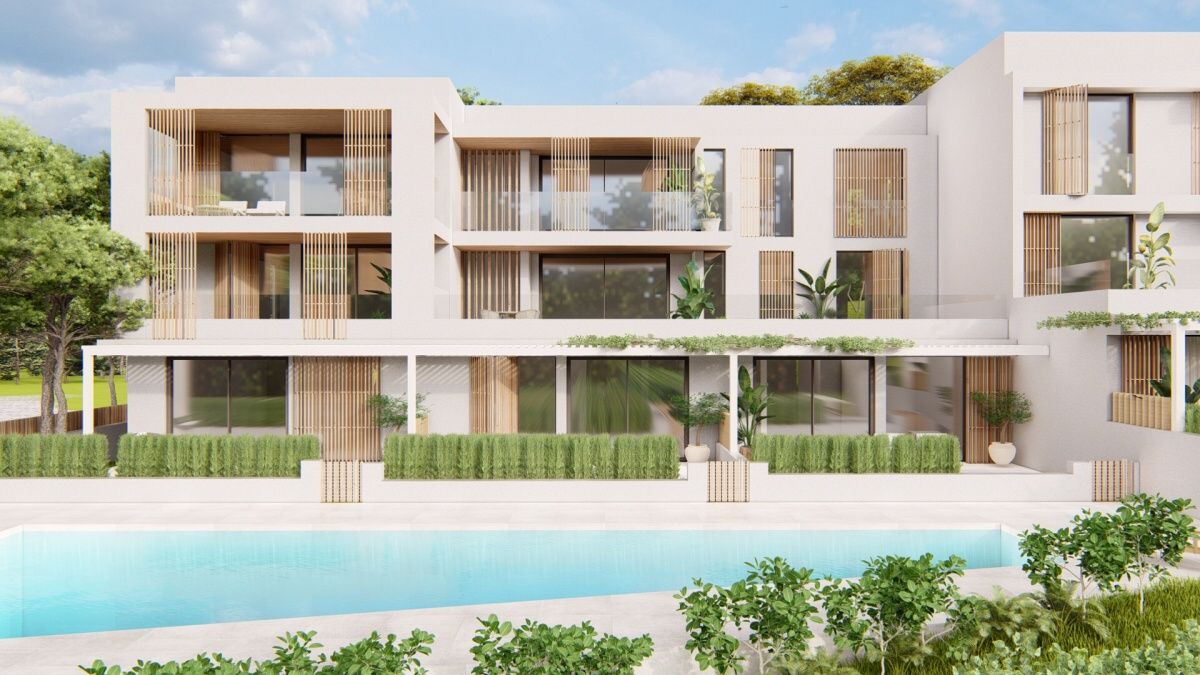  - Luxurious and modern newly built apartments with communal pool, parking and storage room in Porto Petro